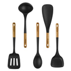 Staub Silicone with Wood Handle Cooking Utensil Sets