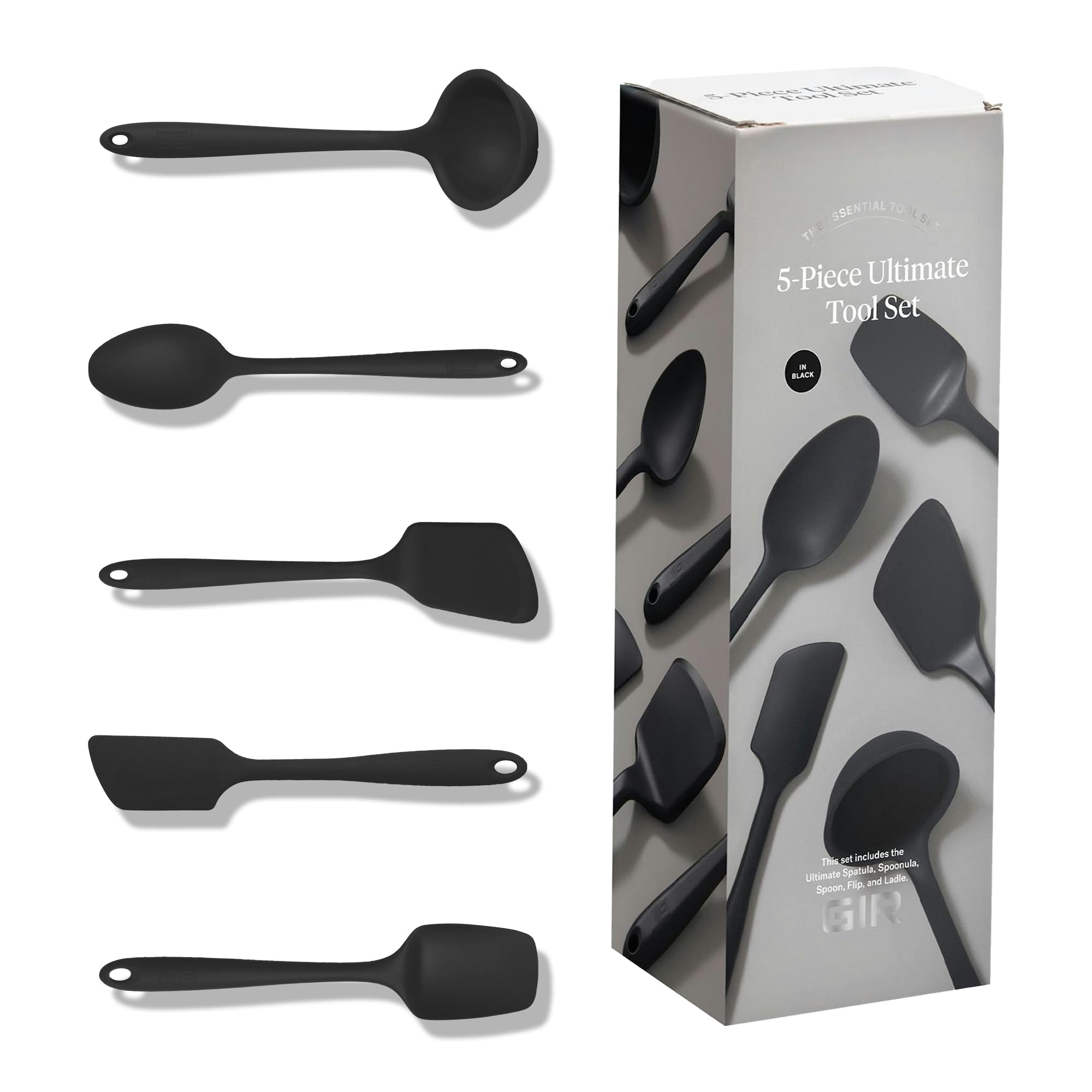 GIR: Get It Right Silicone Kitchen Utensil Set – 3-Piece, 5-Piece, 10-Piece