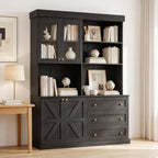 Vyre 71" Tall Modular Farmhouse Bookcases