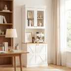 Vyre 71" Tall Modular Farmhouse Bookcases