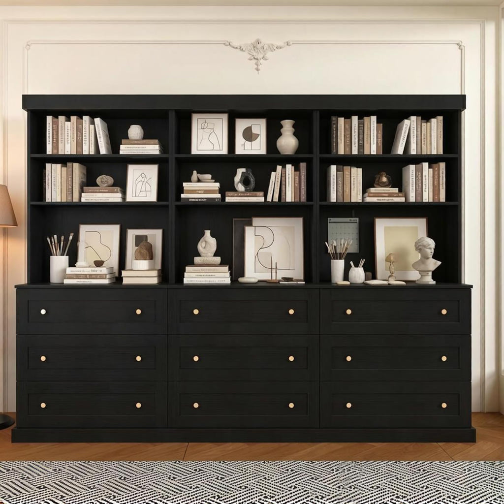 Vyre 71" Tall Modular Farmhouse Bookcases