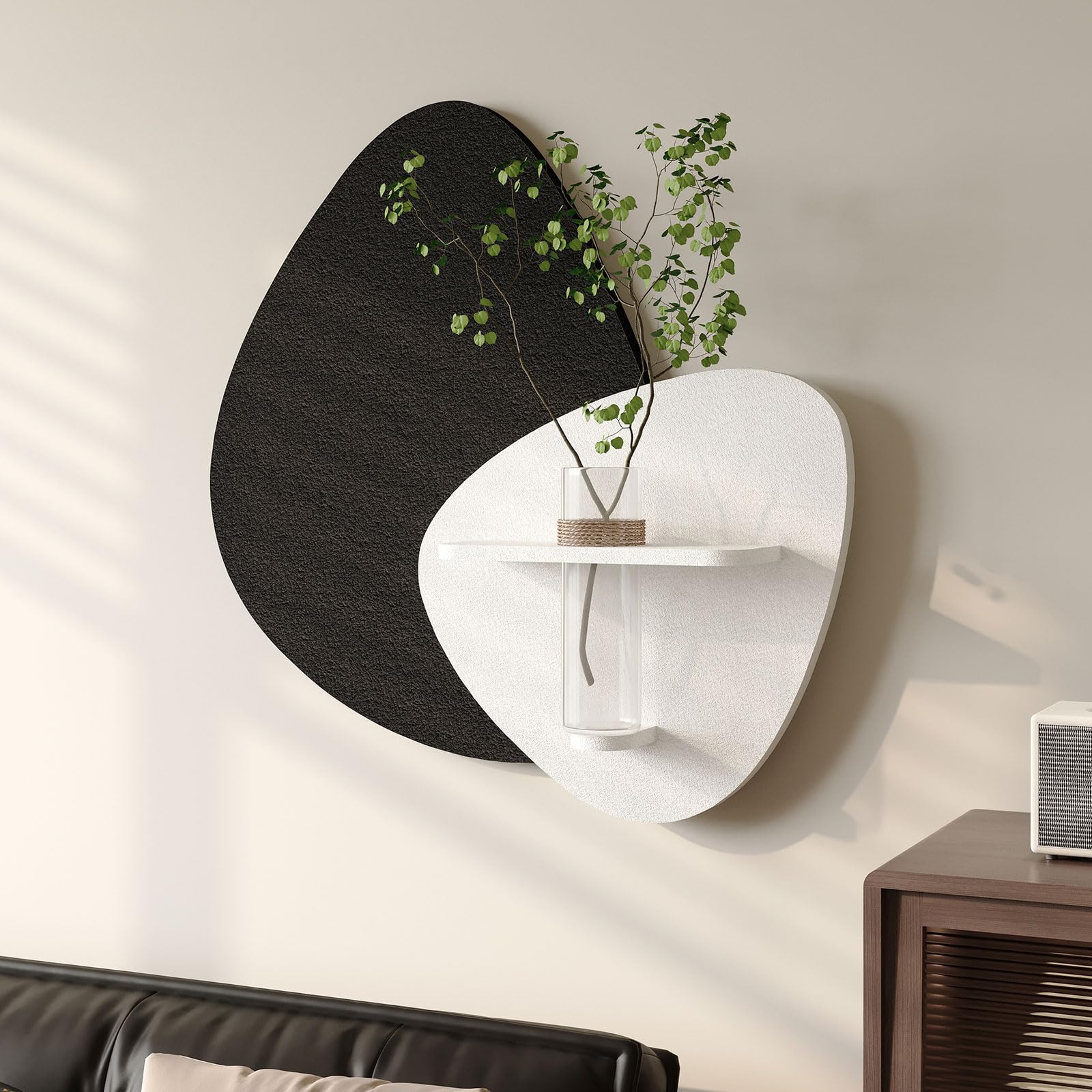 Framed 3D Textured Abstract Wall Art