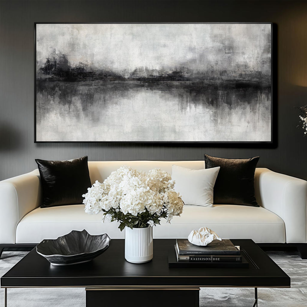 Gold Tree Abstract Canvas Wall Art, Framed Prints