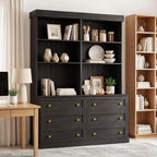 Vyre 71" Tall Modular Farmhouse Bookcases