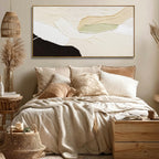 Abstract Fish Canvas Wall Art, Ocean-Themed Decor