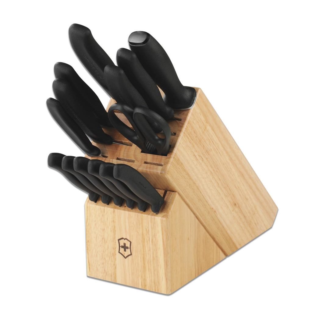 Victorinox 7-Piece Knife Set with Block, Rosewood Handles