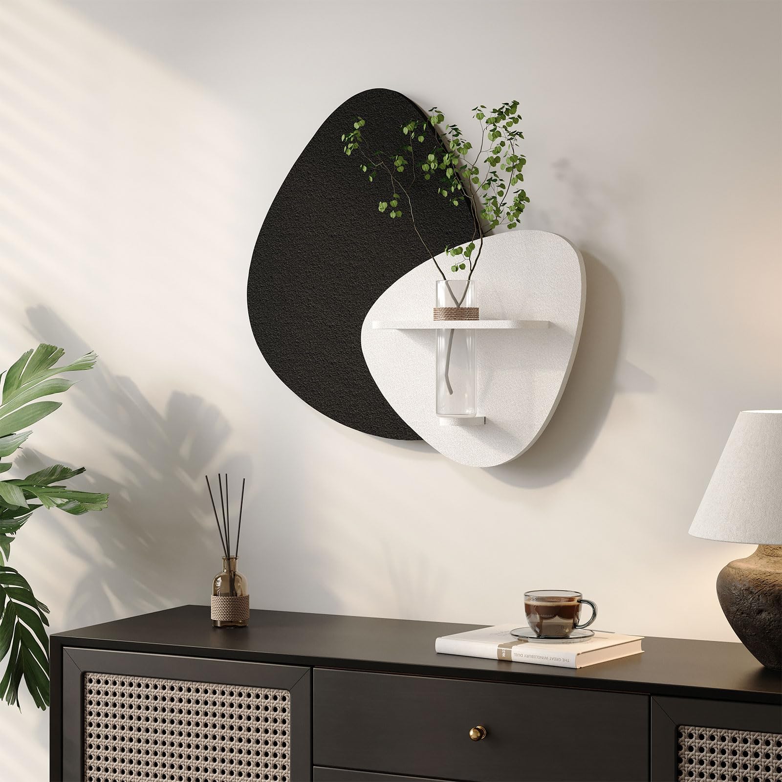 Framed 3D Textured Abstract Wall Art