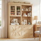 Vyre 71" Tall Modular Farmhouse Bookcases