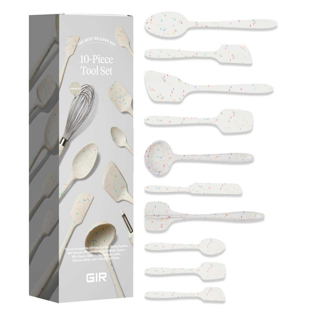 GIR: Get It Right Silicone Kitchen Utensil Set – 3-Piece, 5-Piece, 10-Piece