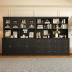 Vyre 71" Tall Modular Farmhouse Bookcases
