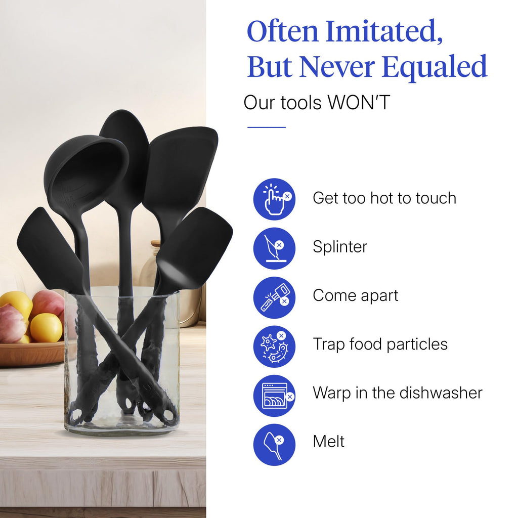 GIR: Get It Right Silicone Kitchen Utensil Set – 3-Piece, 5-Piece, 10-Piece