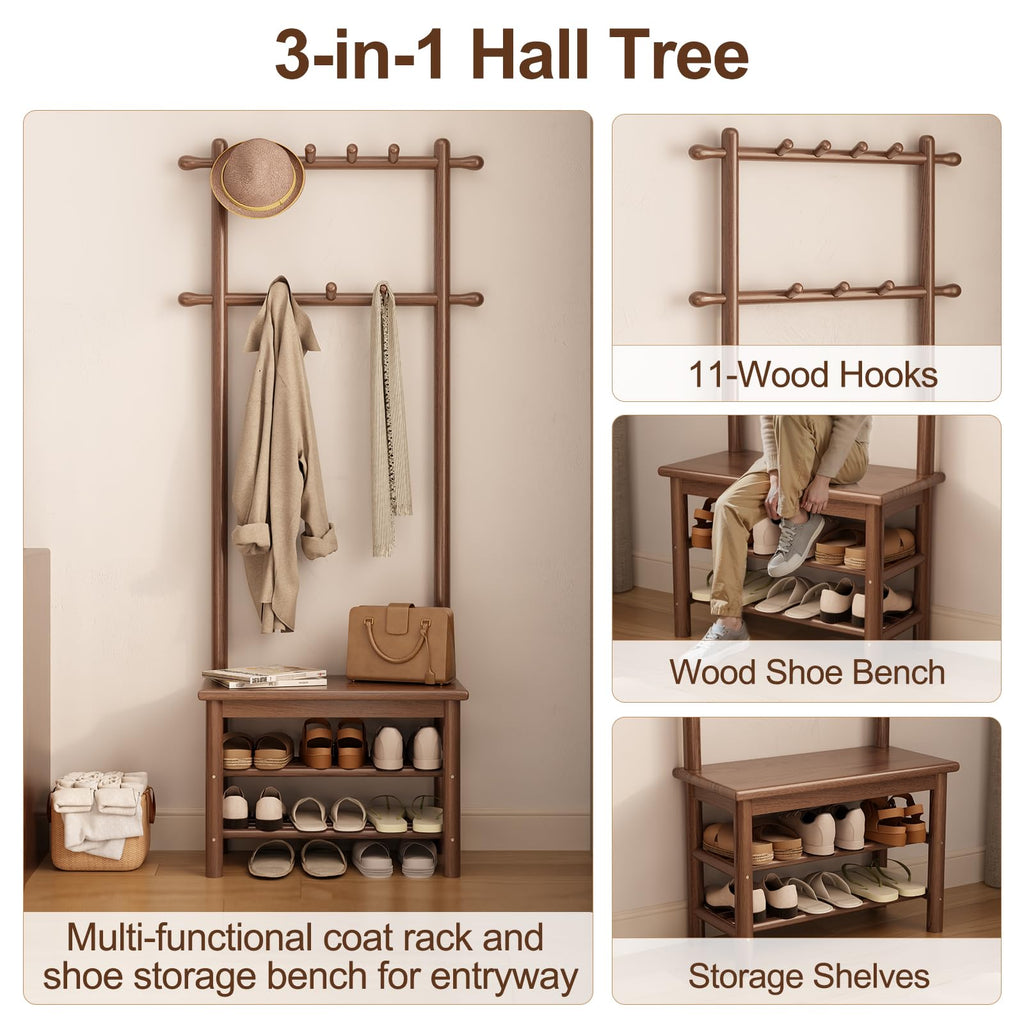 AQIMUELE hall trees
