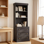 Vyre 71" Tall Modular Farmhouse Bookcases
