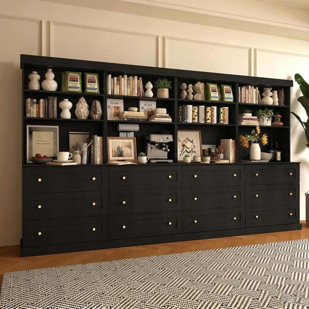 Vyre 71" Tall Modular Farmhouse Bookcases