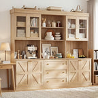Vyre 71" Tall Modular Farmhouse Bookcases