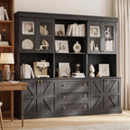 Vyre 71" Tall Modular Farmhouse Bookcases