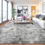 Fluffy Shaggy Area Rug, Soft High Pile, Non-Slip