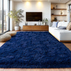 Fluffy Shaggy Area Rug, Soft High Pile, Non-Slip