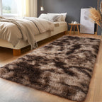 Fluffy Shaggy Area Rug, Soft High Pile, Non-Slip