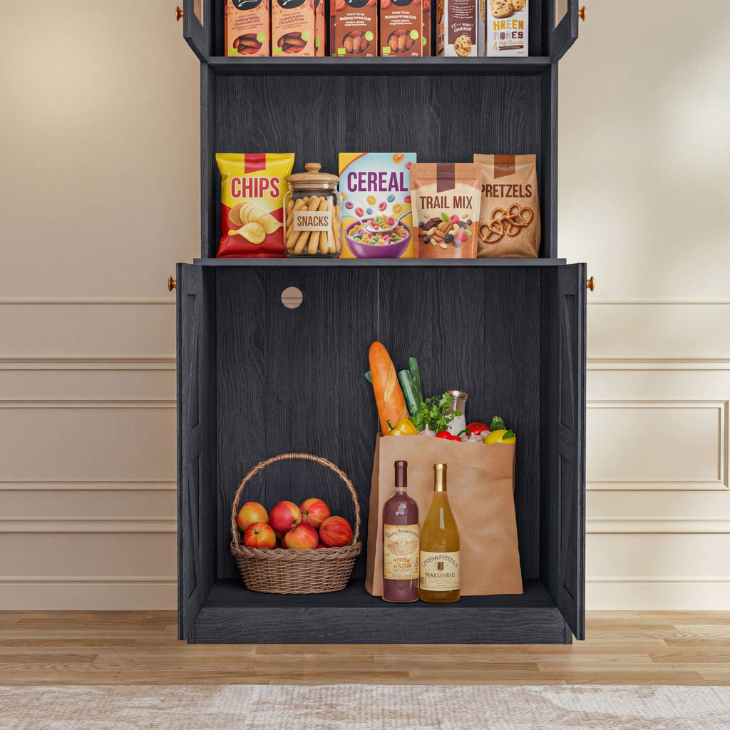 Vyre 71" Tall Modular Farmhouse Bookcases