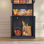 Vyre 71" Tall Modular Farmhouse Bookcases