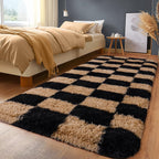 Fluffy Shaggy Area Rug, Soft High Pile, Non-Slip