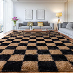 Fluffy Shaggy Area Rug, Soft High Pile, Non-Slip
