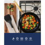Aluminum Nonstick Ceramic Cookware Set, Induction Compatible